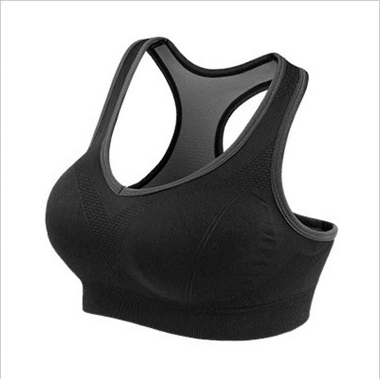 Women’s Stylish Racerback Athletic Sports Bra | Padded Seamless High